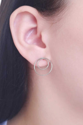 Fernanda Double Hoop Earring